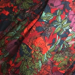 Lularoe large Madison floral print